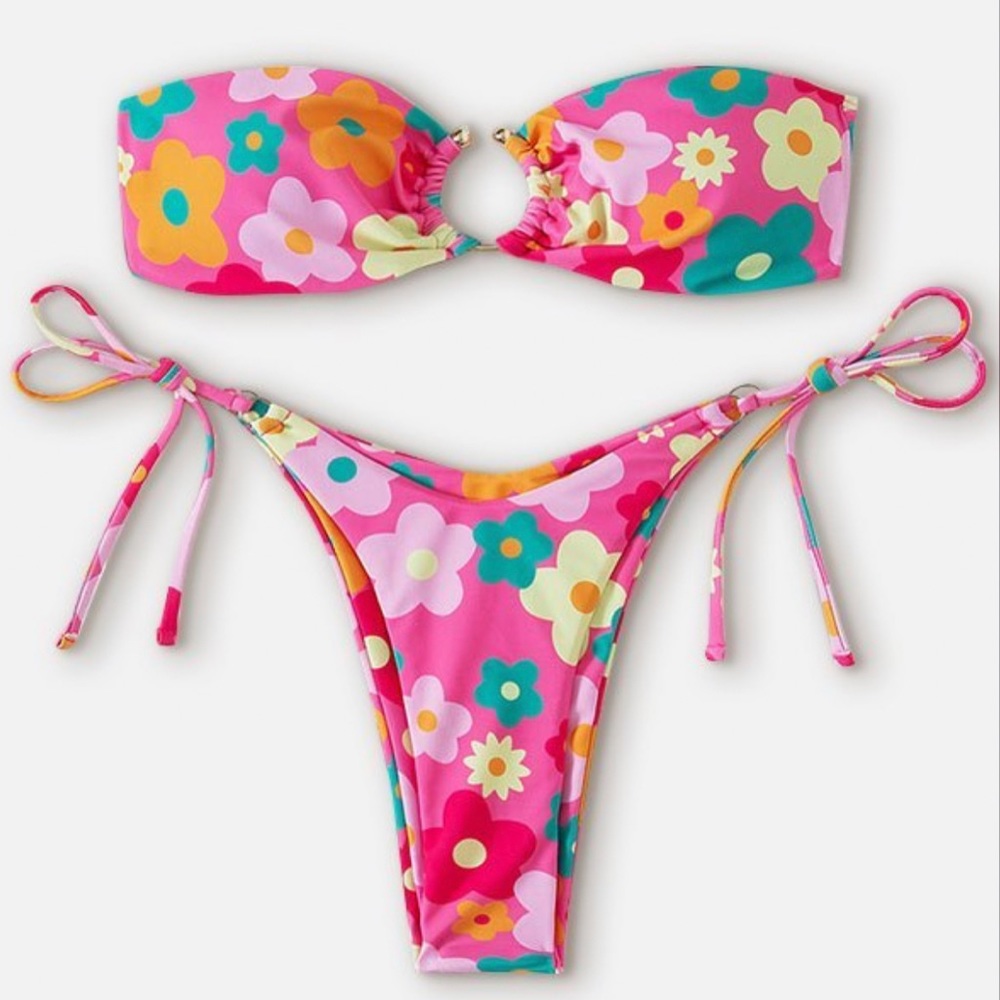 Floral bikini set